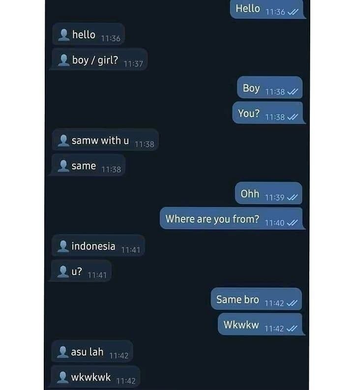 10 Chat Ajak Kenalan Ini Hasilnya Bikin Ngenes, Auto Ngakak Deh!