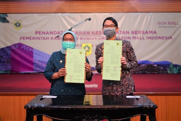 Buka Mal Baru di Bogor, AEON Genjot Pelayanan Publik dan Bantu UMKM