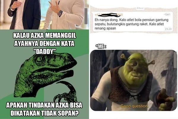 10 Meme Pertanyaan Ngaco Ini Susah Dijawab, Gak Ada Faedahnya