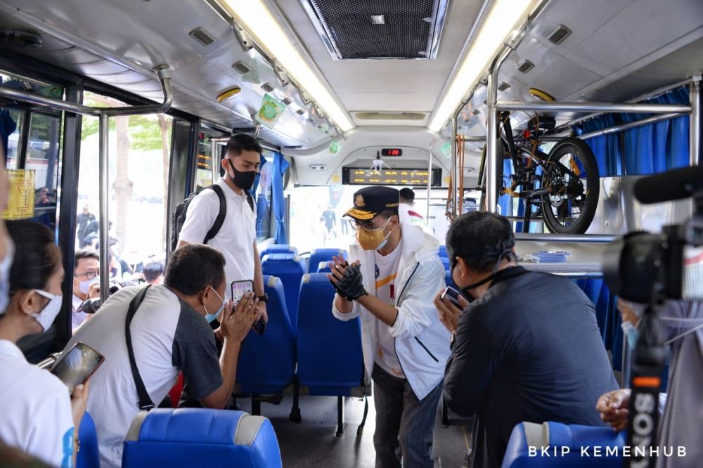 Esok Bali Bakal Uji Coba Bus Listrik Bermotif Tridatu