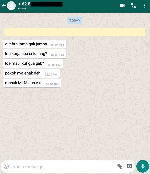 10 Chat dengan Kenalan Lama, Endingnya Kocak Abis!