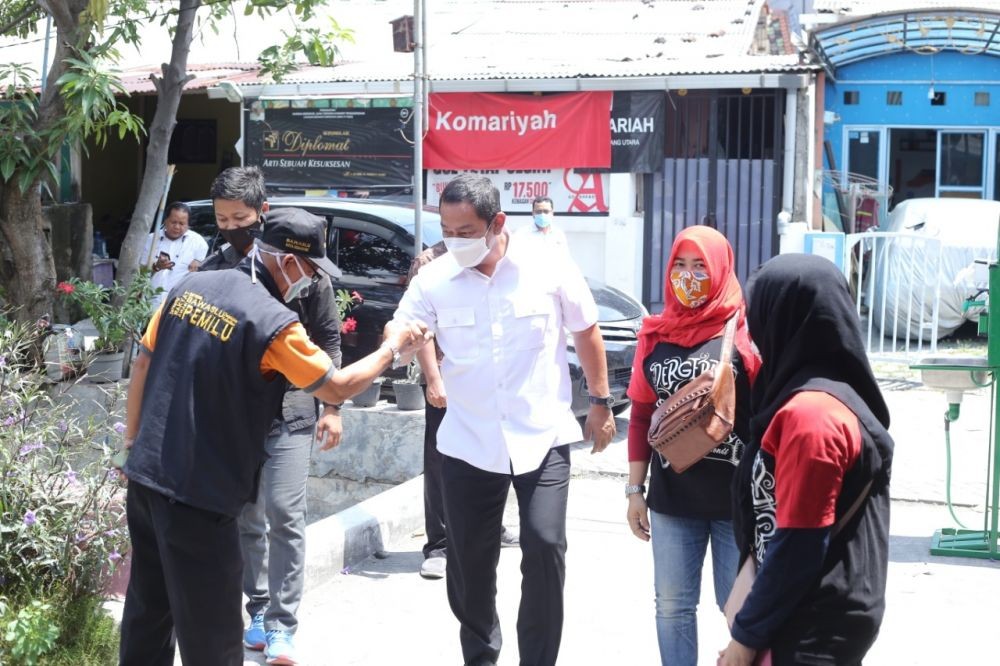 Virtual Box Hendi-Ita Keliling Kampung di Semarang Temui Calon Pemilih
