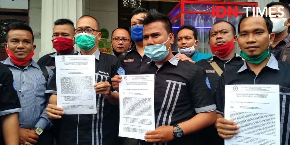 Polisi Tidak Hadiri Sidang Prapid Penangkapan Ketua KAMI Medan