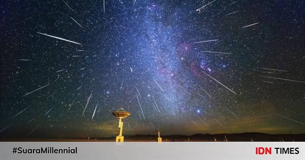 Hujan Meteor Orionid 21 Oktober 2020, Ini Fakta Dan Cara Melihatnya