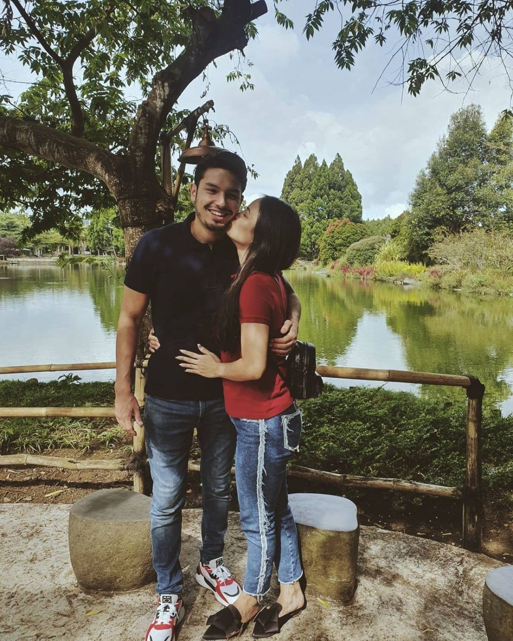 10 Potret Mesra Ghea D’Syawal dan Suami, Vakum dari Suara Hati Istri