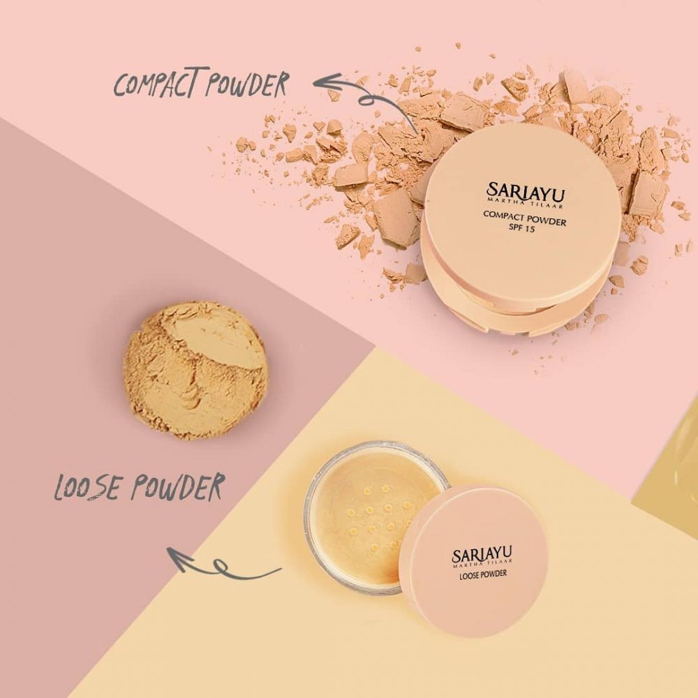 loose powder dengan spf