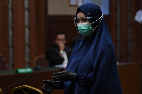 Berbusana Muslim Syar'i di Sidang, Jaksa Pinangki Kembali Jadi Sorotan