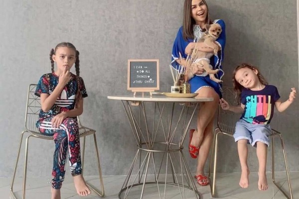 10 Momen Kebersamaan Chloe dan Courage, Duo Kesayangan Melaney Ricardo