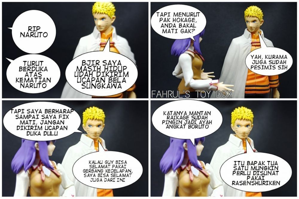 10 Meme Naruto Mati Ini Viral di Medsos, Ada yang Pakai Tahlilan!