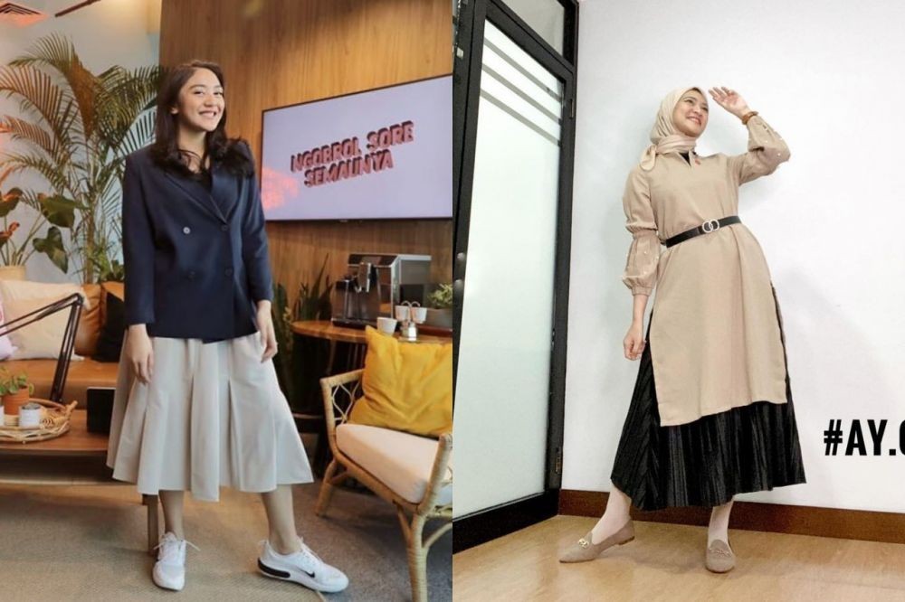 10 Adu OOTD Hits Stafsus Presiden Putri Tanjung Vs Angkie Yudistia