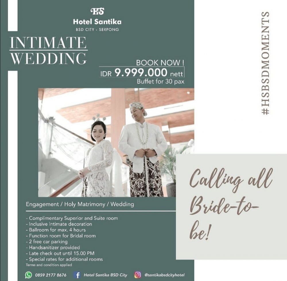 Minim Budget, Nih 5 Paket Intimate Wedding Murah di Tangerang