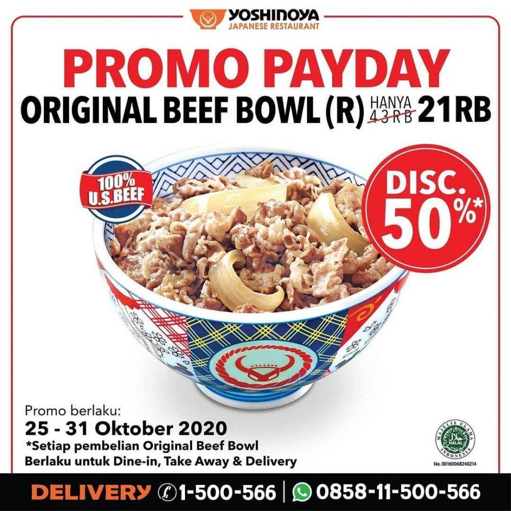 10 Promo Makan Murah Di Hari Gajian Oktober, Diskon Hingga 50 Persen