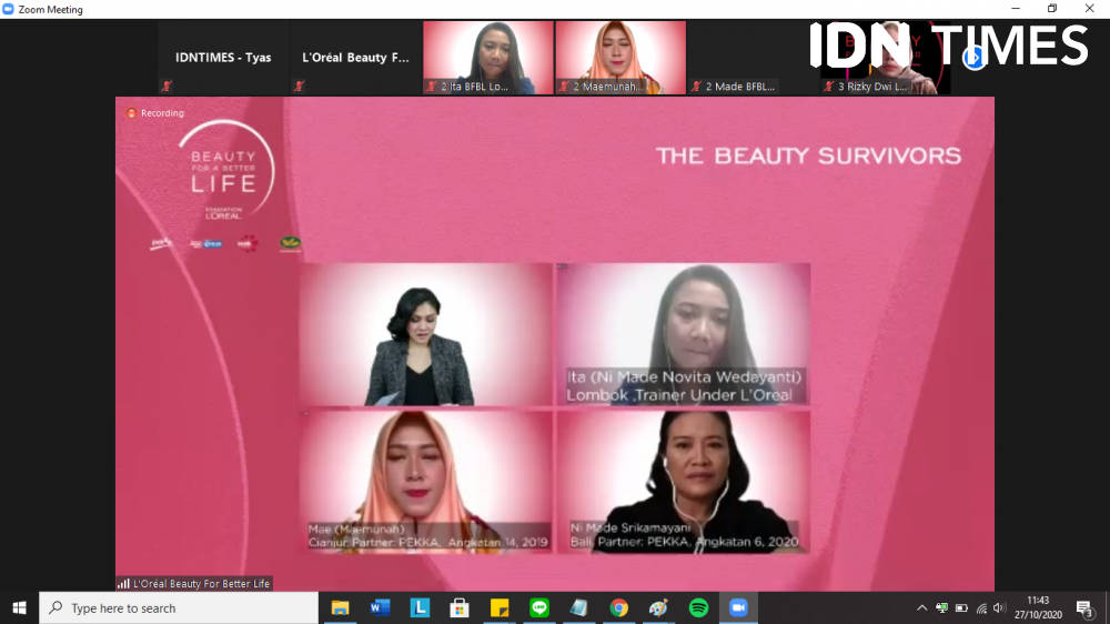 Peduli Ekonomi Perempuan, L'Oreal Hadirkan 'Beauty For a Better Life'