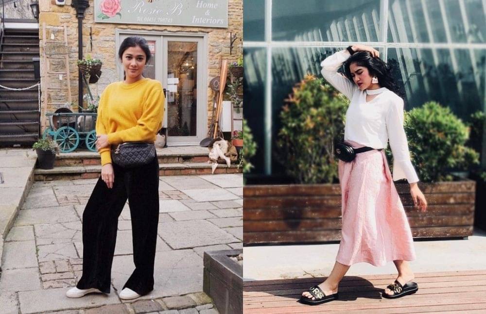 10 Adu Gaya OOTD Ochi Rosdiana Vs Naysilla Mirdad, Sahabat Kompak!