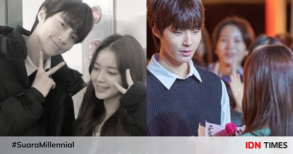 Bikin baper parah, 10 potret kedekatan hwang in yeop dan roh jeong eui di balik 18 again