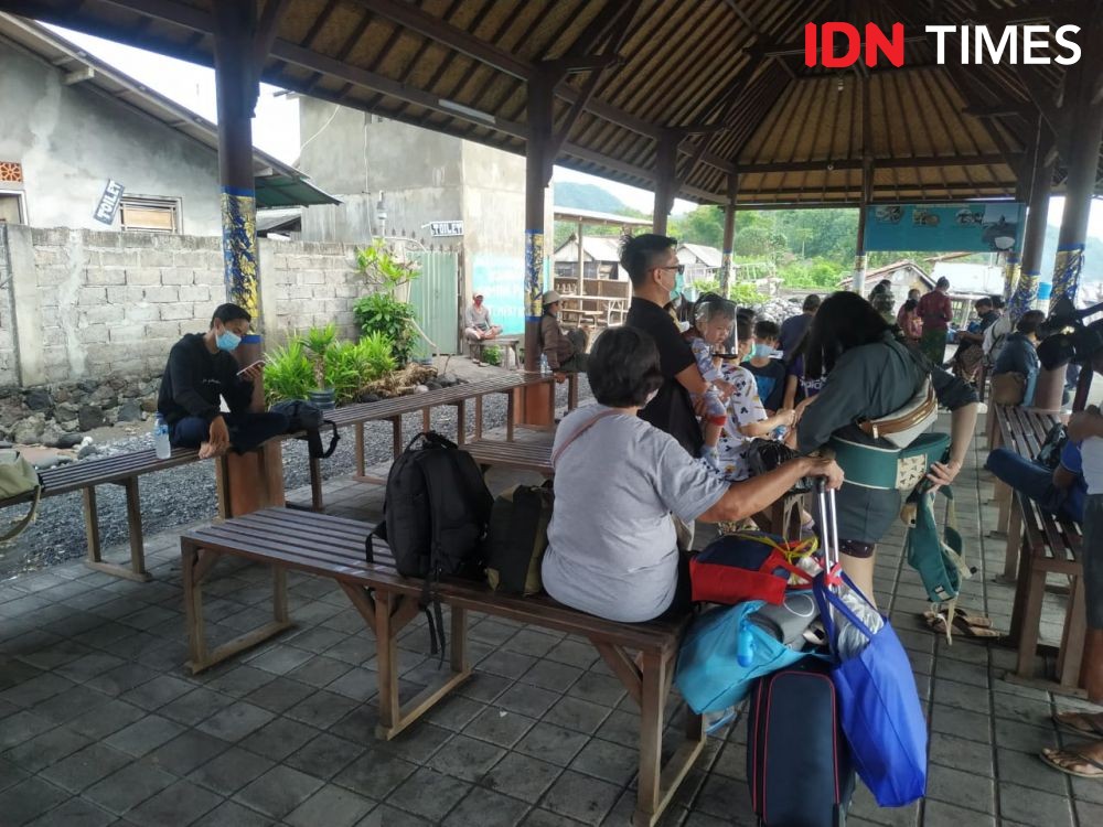Potret Hari Pertama Libur Panjang, Penyeberangan ke Nusa Penida Ramai