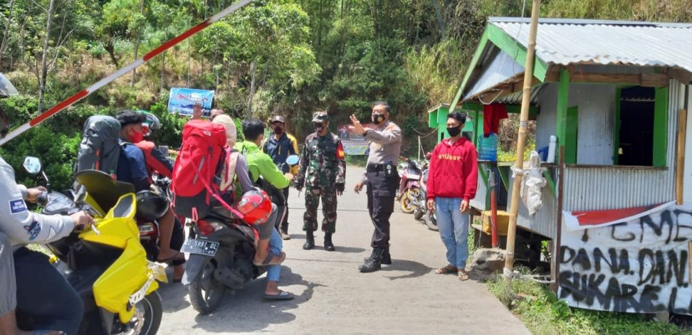 HUT RI, Polisi Cegat Pendaki ke Gunung Bawakaraeng dan Tanralili