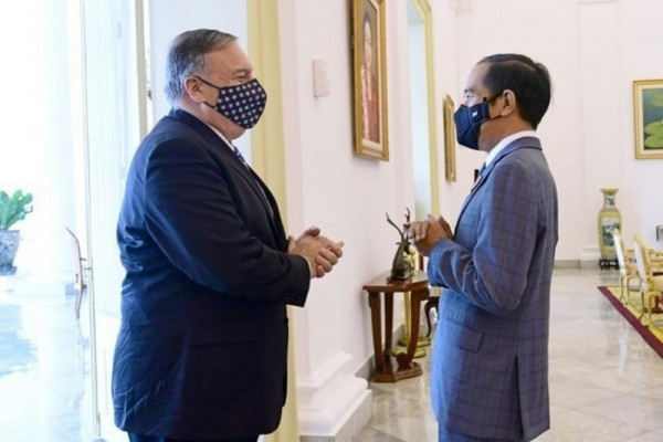 Bertemu Menlu Pompeo, Jokowi Ingin AS Jadi Sahabat Sejati bagi RI