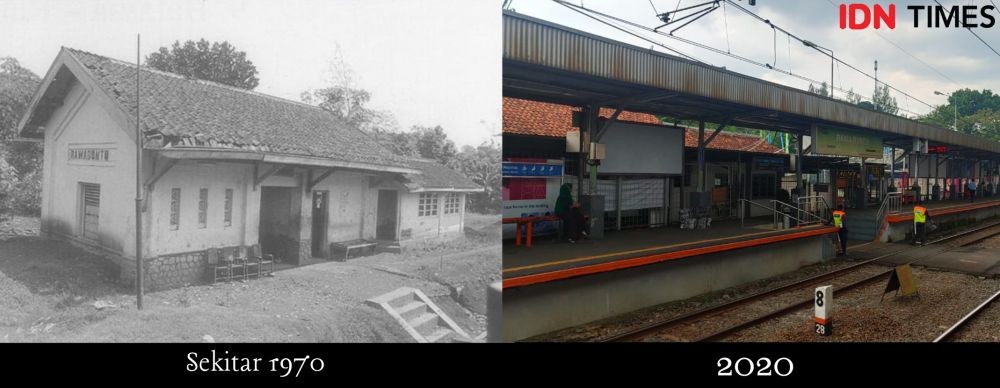 [FOTO] Jalur Kereta Jakarta-Rangkasbitung-Labuan, Dulu dan Kini