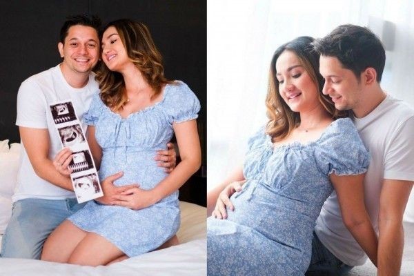 10 Potret Memesona Kehamilan Istri Andrew Andika, Jalani Bayi Tabung
