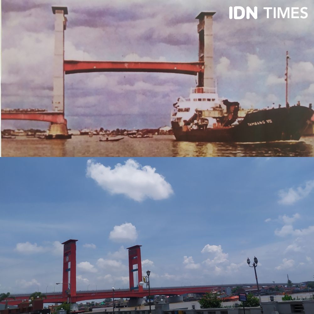 Mengulik Sejarah Jembatan Ampera Palembang yang Bakal Dipasang Lift 