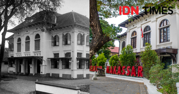 Bernilai Sejarah, 7 Potret Landmark Kota Makassar Dahulu vs Sekarang
