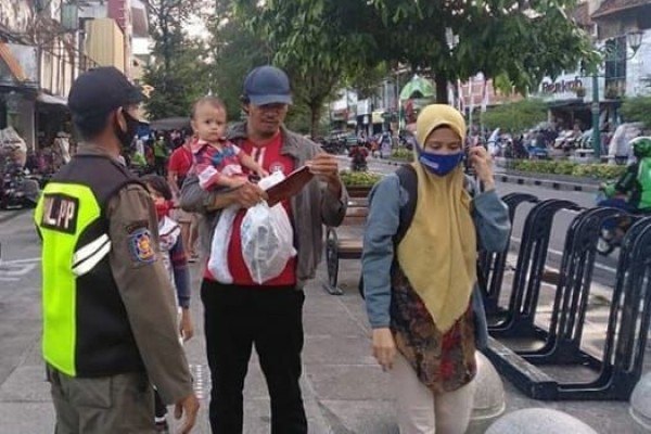 Wisatawan dari Luar Jogja, Dominasi Pelanggaran Protokol Kesehatan