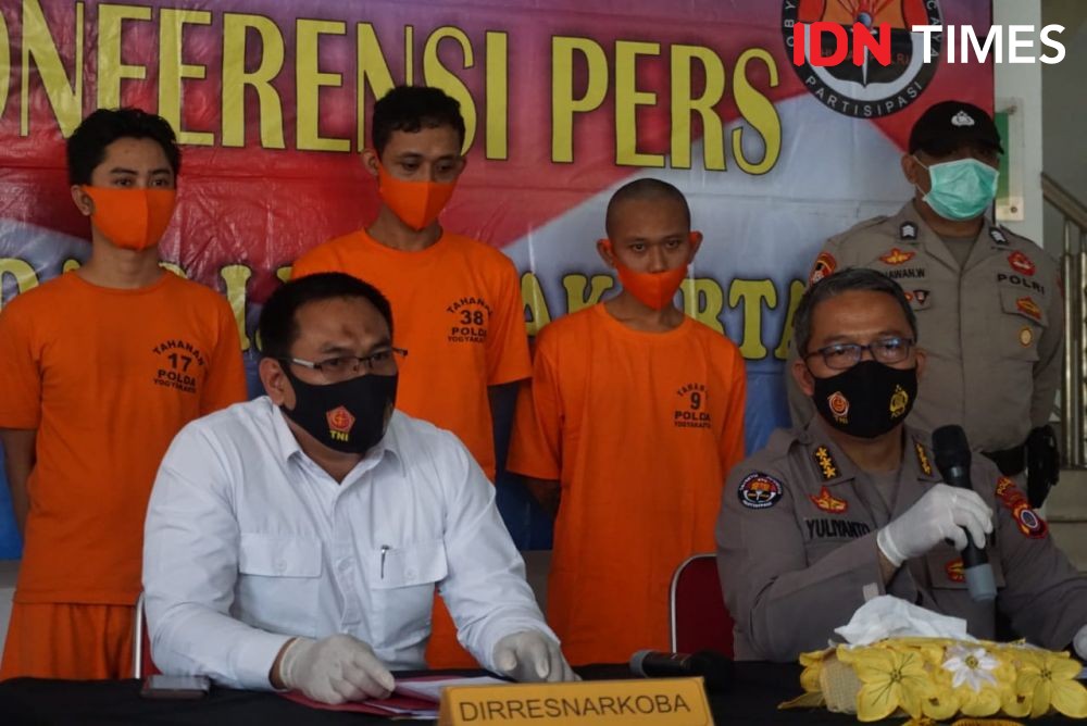Residivis di Yogyakarta Edarkan 16 Ribu Pil Terlarang Tiap Bulan