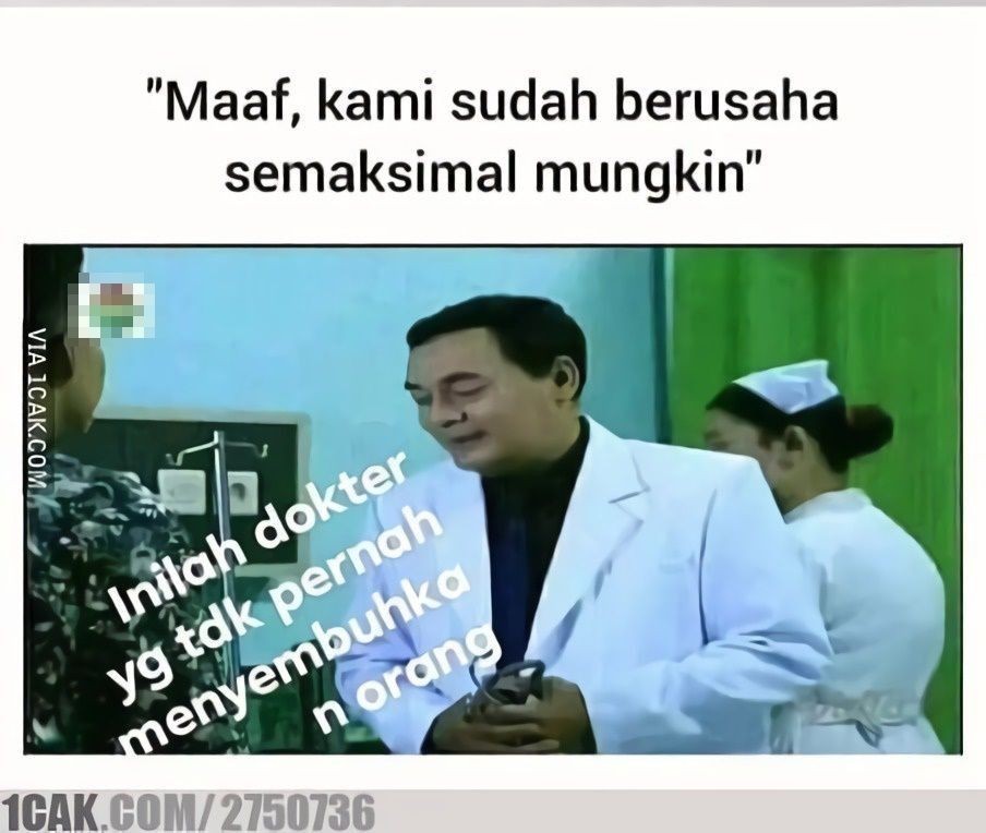 10 Meme Lucu Adegan Dokter di Sinetron Indonesia, Bikin Tepok Jidat!