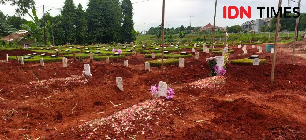 Beda Data Kematian dan Pemakaman COVID-19 Juli 2021 di Tangsel