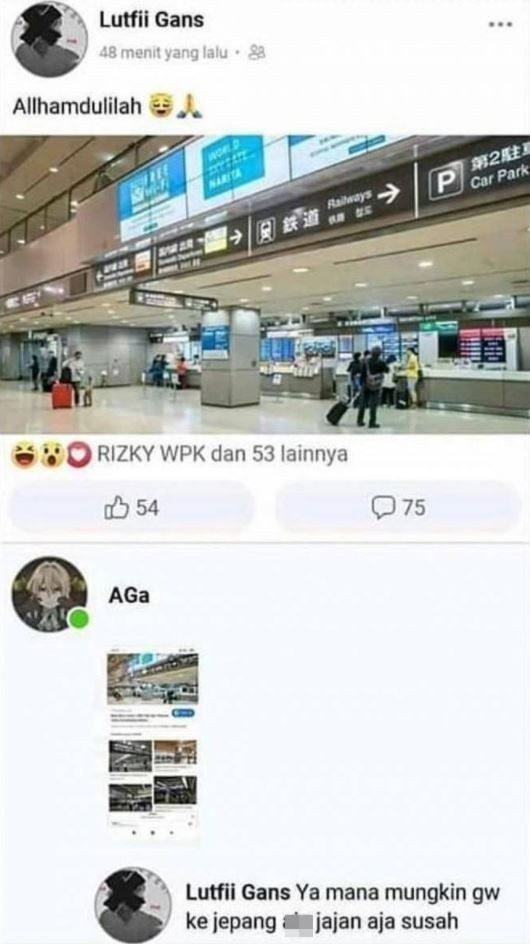 Duh Malunya! 10 Status Medsos Ketahuan Comot Gambar dari Internet