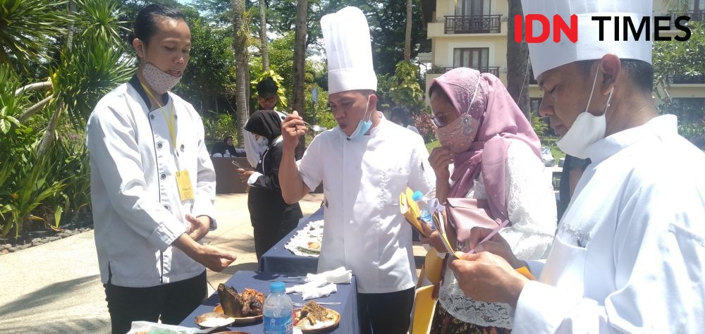 Intip Keseruan Pelajar hingga Chef Adu Kreasi Kuliner Berbahan Kopi