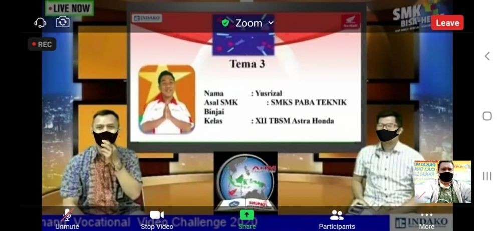 Vocational Video Challenge, 3 Siswa SMK Sumut Melaju ke Babak Nasional