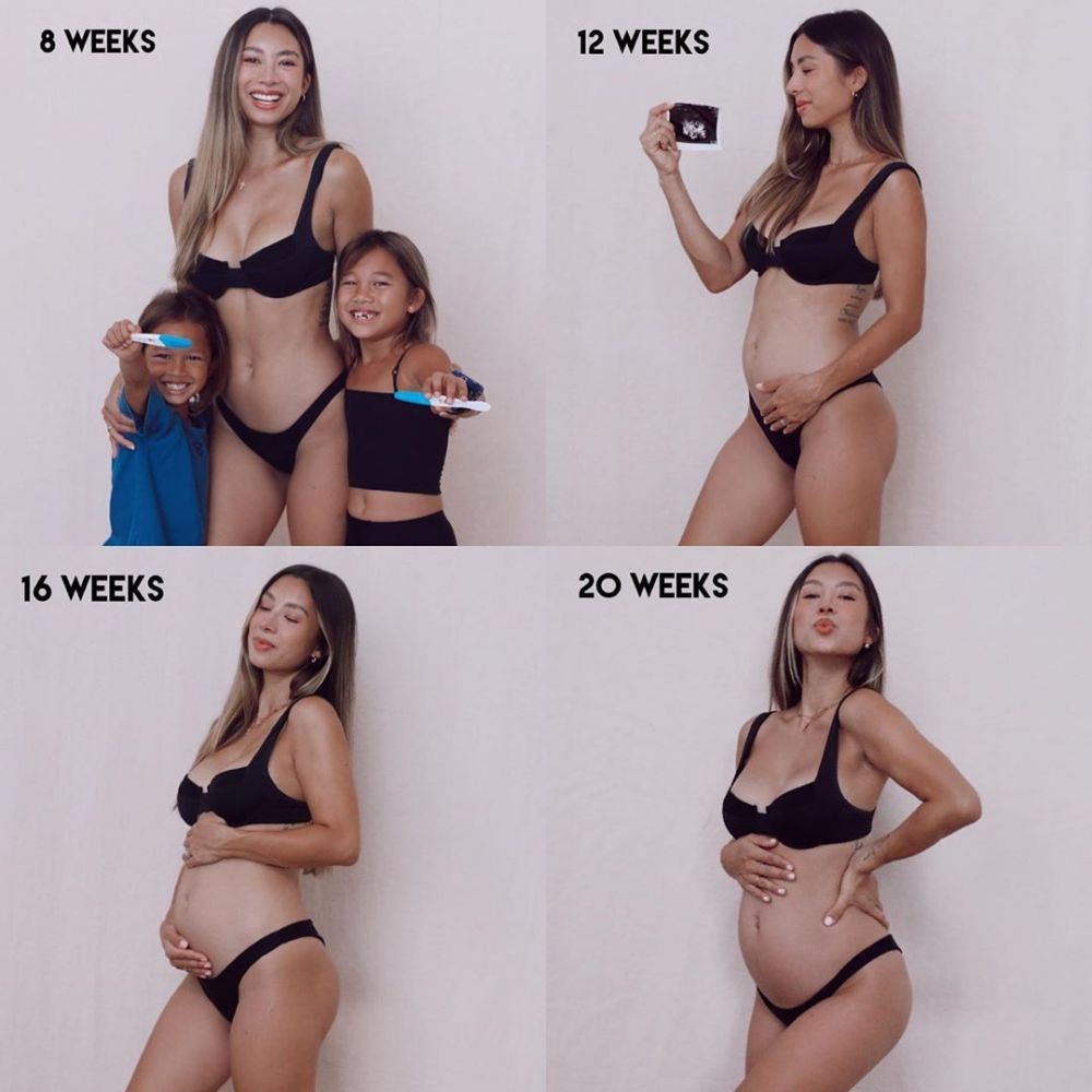 Hamil Anak Ketiga, 9 Potret Bugar Jennifer Bachdim Pamer Baby Bump