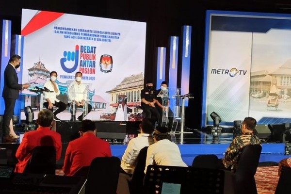 Debat Putaran I, Berikut Visi Misi Dua Paslon Pilkada Solo