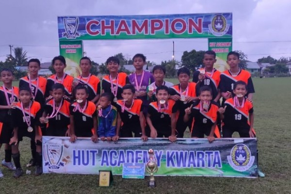 SSB Kharisma Juarai Festival U-14 HUT ke-3 Academy Kwarta