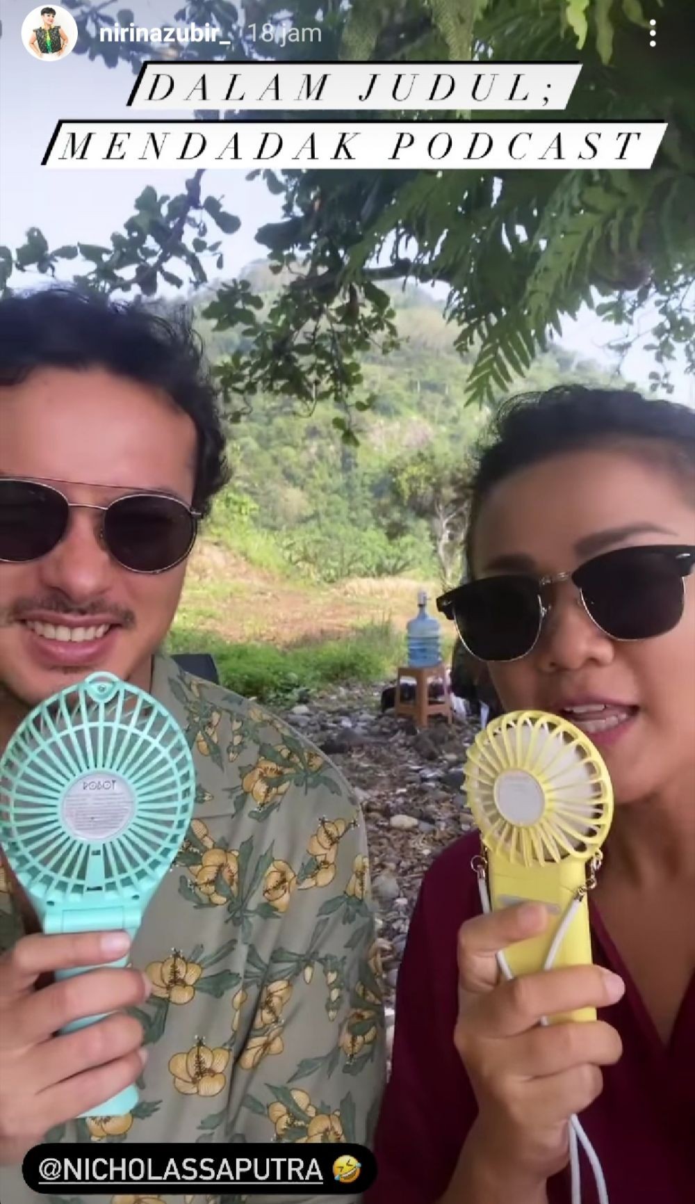 Jadi Heboh, 10 Fakta Hubungan Nicholas Saputra dan Caitlin North Lewis