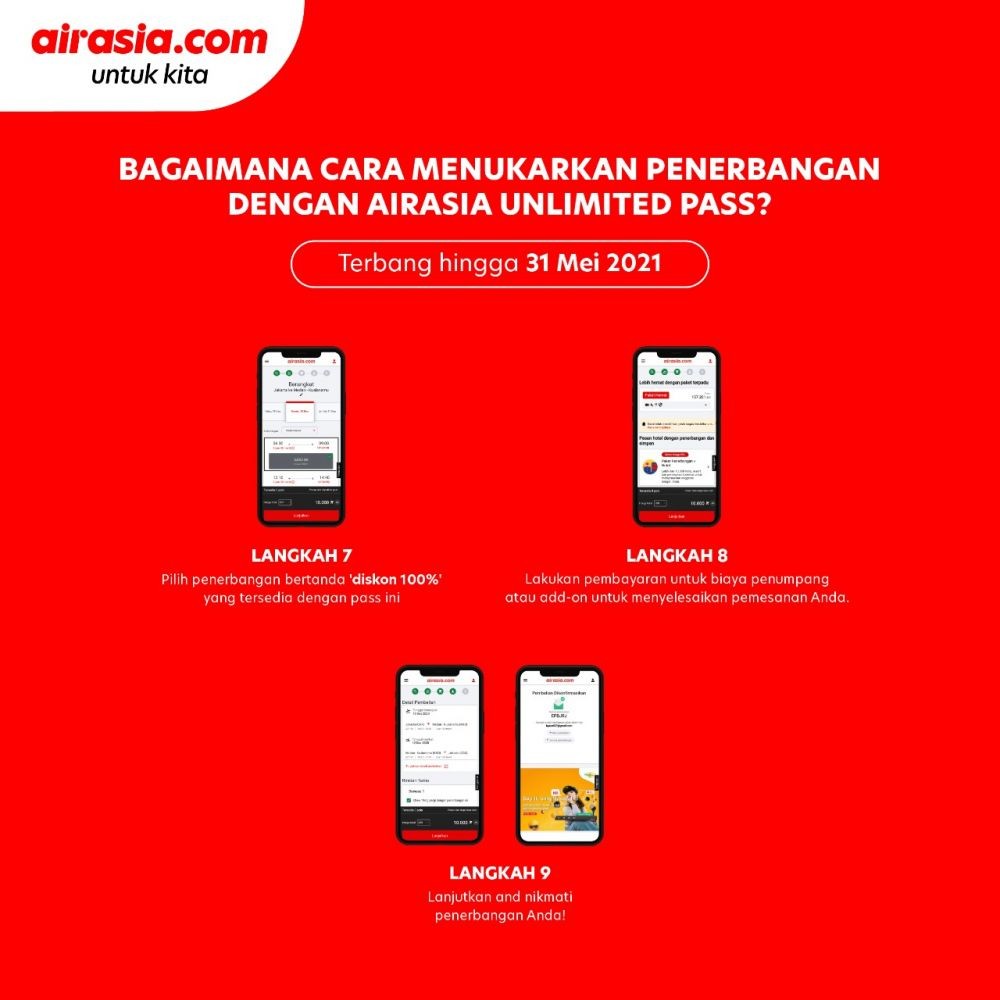 AirAsia Unlimited Pass, Hanya Rp1,5 Juta Bisa Terbang Sepuasnya