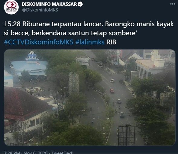 Pantun, Cara Diskominfo Makassar Ingatkan Netizen Tertib Lalu Lintas