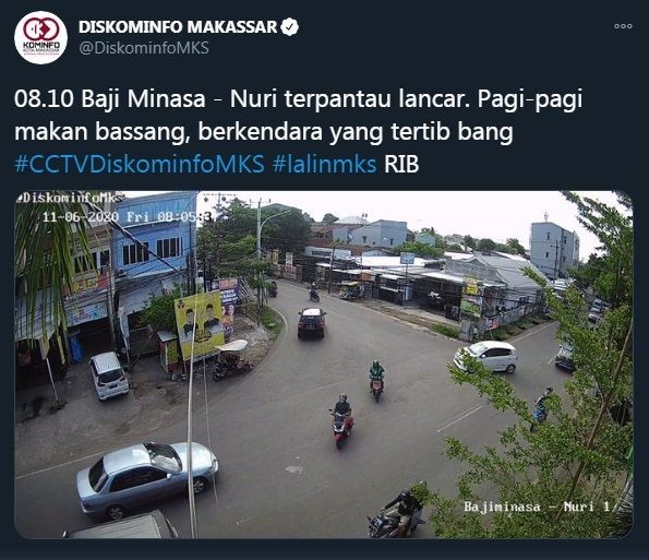 Pantun, Cara Diskominfo Makassar Ingatkan Netizen Tertib Lalu Lintas