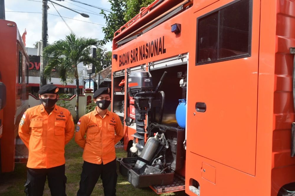 Siaga Merapi, Basarnas Yogyakarta: Personel dan Alut SAR Standby