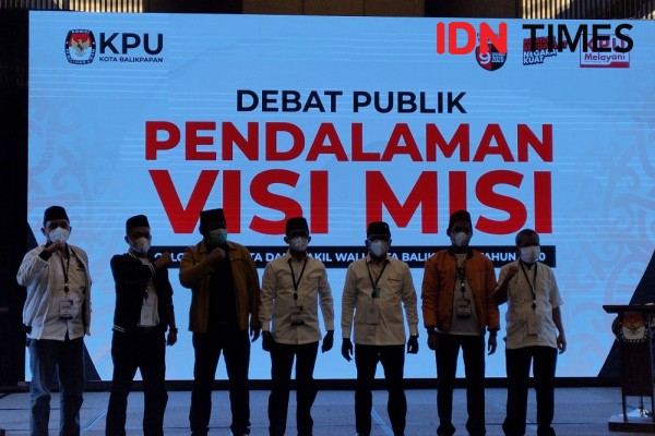 Debat Publik Pilkada Balikpapan, Rahmad-Thohari Ungkap Visi Misinya