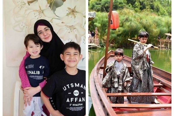 Sibling Goals! 10 Potret Kece Arsen dan Arkana Buah Hati Risty Tagor