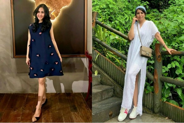 9 Adu Gaya Talita Bachtiar Vs Rahmah Bakar, Ibu Anak Glamor!