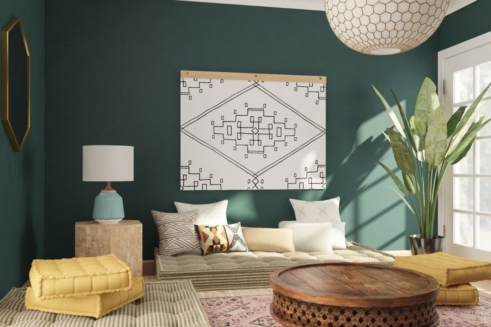 Tanpa Sofa, 9 Desain Ruang Tamu Ini Cocok untuk Hunian Minimalis