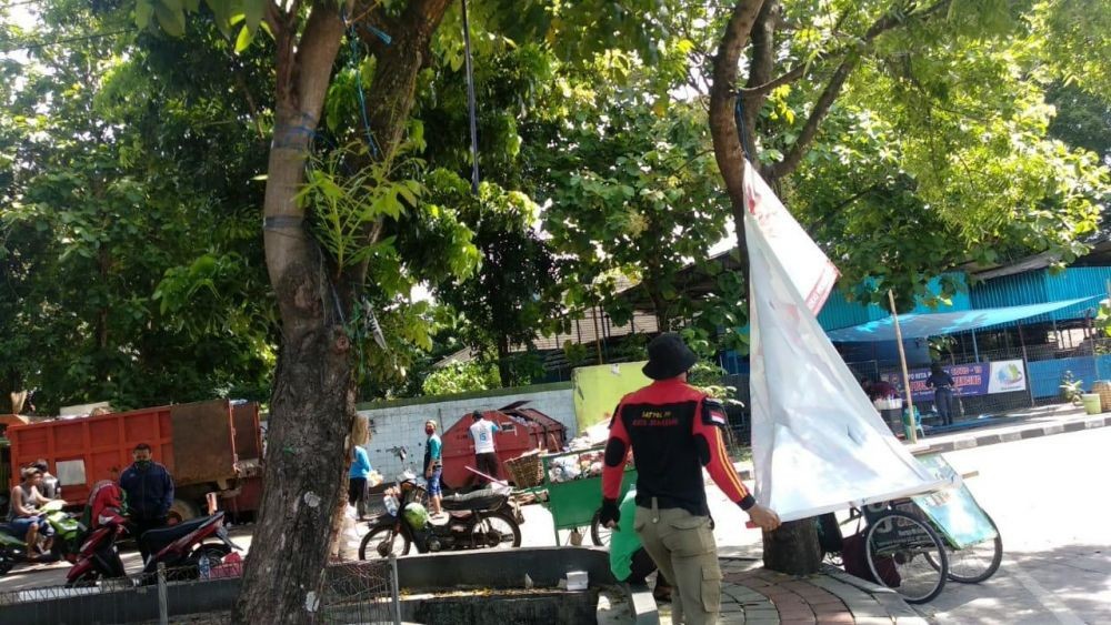 Penertiban Alat Kampanye di Pilwalkot Semarang Capai 2.175 Pelanggaran