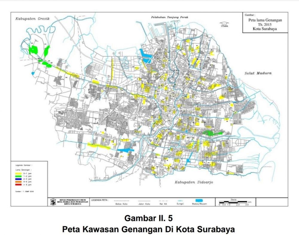 Rawan Bencana Banjir dan Genangan, Akankah Surabaya Tahun Ini Selamat?