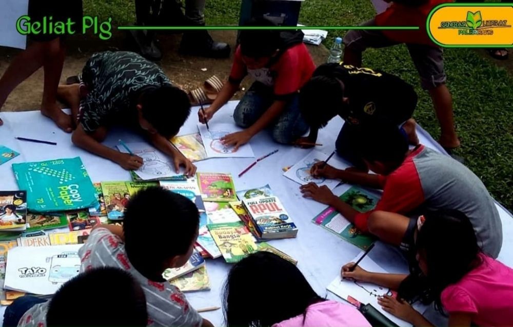 Tantangan Generasi Literat Palembang Kenalkan Literasi di LPKA