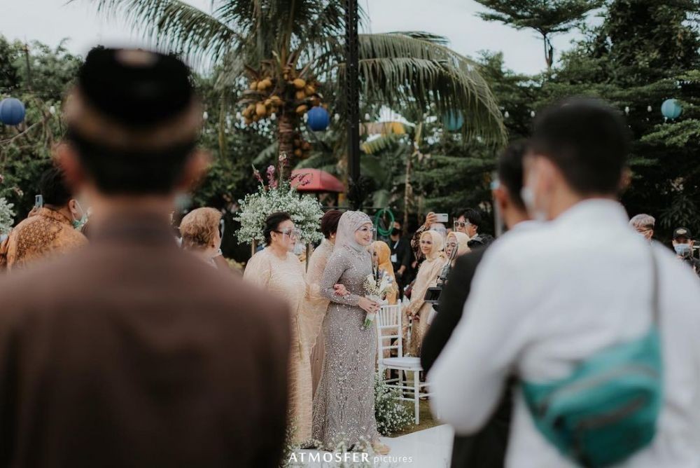 Dekorasi Akad Nikah Sule Nathalie Holscher Pesta Kebun 