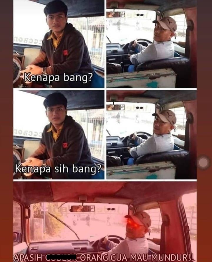 10 Meme Kocak Ini Pasti Bikin Langganan Angkot Senyum Kecut